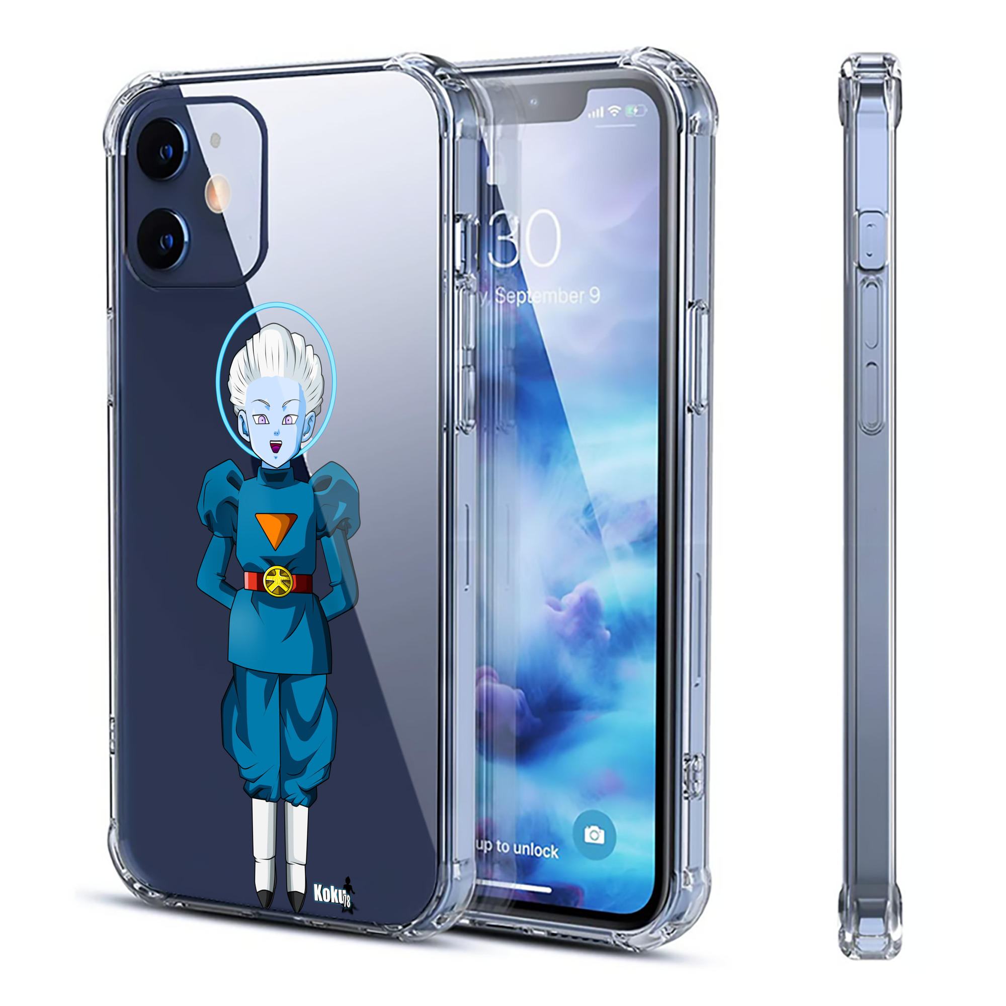 （画像用） ドラゴンボール DRAGON BALL 【iPhone 12シリーズ対応】透明スマホケース（クリアソフトケース）